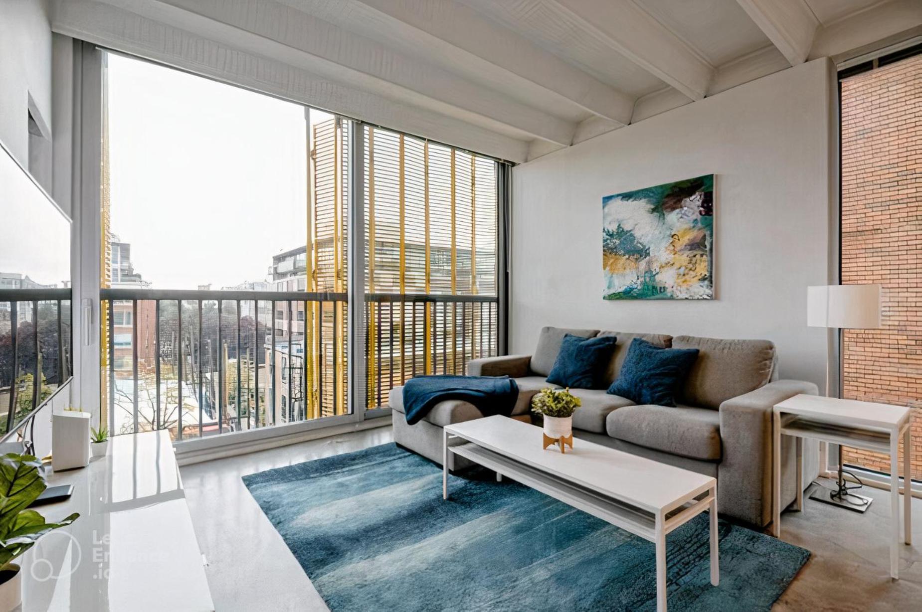 Modern, Bright & Central 1-Bed Downtown Apt Close To Rogers Arena Vancouver Eksteriør bilde